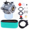 Vergaser Satz mit Luftfilter Zündkerze Dichtung Kraftstoffleitung Kraftstofffilter für Briggs & Stratton 283702 283707 284702 284707 284777 286702 286707 289702 289707 28D702 28D707 28M706 Rasenmäher