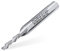 POWERTEC Down Cut 1/8 Spiral Router Bit w/ 1/4 Shank Carbide Router Bit, 1/2 Cutting Length & 2 Long. Fits CNC Router, Handheld Router, Router Table & Plunge Router for Router Bushing. 1PK(73040)