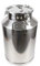 JAYEUW Milchkännchen Edelstahl Eimer Milchkanne Edelstahl Und Versiegelter Deckel Transportkanne Milchtransportfässer Mit Silikondichtung Edelstahl Milchkanne Weinkübel Milchkännchen Eimer (60L)
