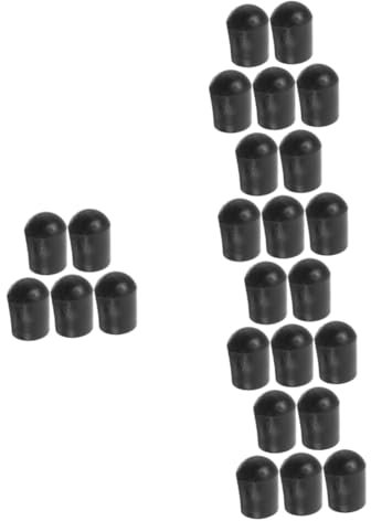 Vaguelly 5sets Kontrabass-stachelschutzkappe Bass-stoppermatte - Stachelgummi-pad 5 Stück * 5