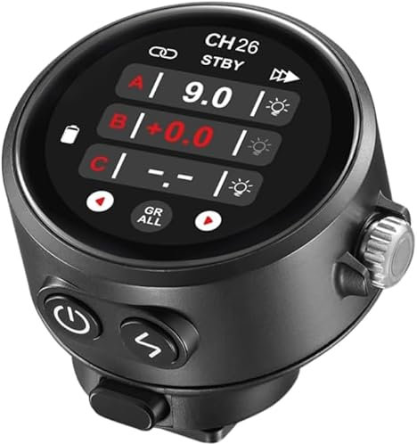 JINBEI TR-Q8S High Speed ​​Flash Light TTL Composite Touch Screen Photography Light Flash Trigger Built-in Lithium Battery Compatible with Sony