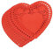 TOPBATHY Mini Herz Deckchen Aus Papier Hochzeit Party Dekoration Tischsets Tortenspitze Kuchenpapier Mat Für Feiern Geburtstag Valentinstag