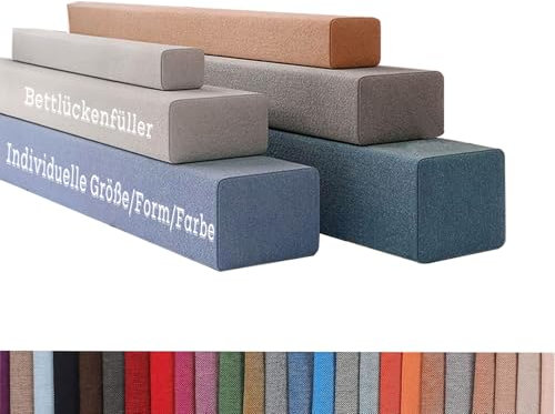 EXZFW Benutzerdefinierte Größe Bettlückenfüller, Matratzenverlängerung, Lückenfüller Matratze Schließe Lücke Zwischen Kopfteil und Matratze, Einzel-/Doppel-/Kingsize-Bett,Liebesbrücken