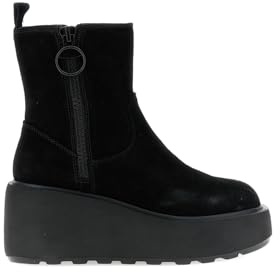 CAFèNOIR - Lederstiefeletten Mit Reißverschluss, Für Frauen