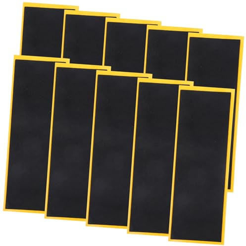 BESPORTBLE 10stücke Fingerboard-Griptape Aus Schaumstoff Für Kleine Skateboard-Aufkleber rutschfeste Fingertapes Griptape Für Fingerboards Zum Training Und Wettkämpfen