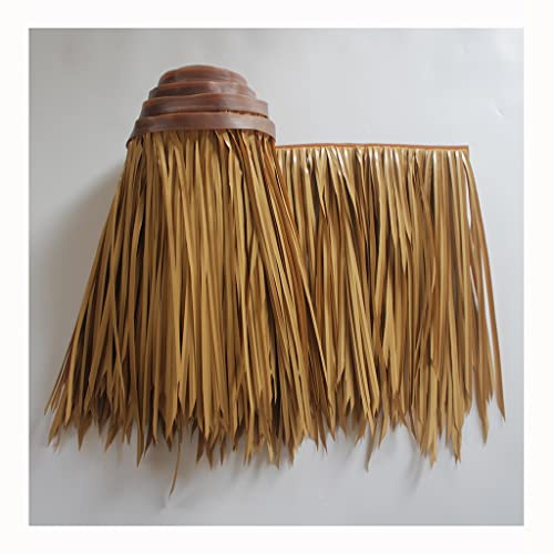 Rouleaux De Chaume En Palmier Synthétique Rouleau De Tuiles De Toit En Chaume Gazebo Décoration De Toit En Chaume Faux Panneau De Chaume En Paille Palapa Tiki Bar(Yellow e,0.5x8m/1.64X26.2ft)