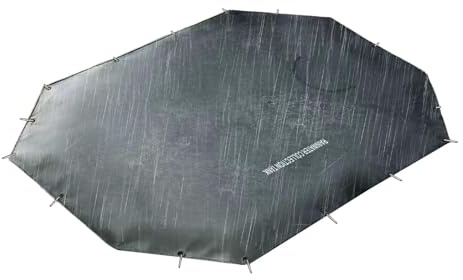 Recuperación de agua de lluvia - Almacenamiento subterráneo de agua pluvial, colector para agua exterior, para jardín, espacio exterior, patio trasero, césped, terraza transitable, riego y
