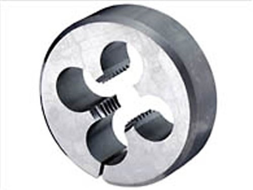 Dormer F300M3X13/16 Series F300 HSS Adjustable Split Hand Die, Bright Finish, M3 x 0.50mm x 1/4