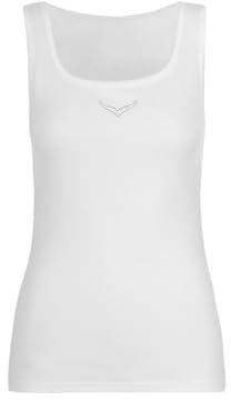 TRIGEMA Trägershirt mit Kristallsteinen