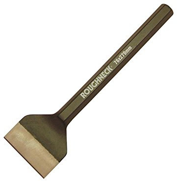 ROU31989 Electricians Flooring Chisel 76 x 279mm (3in x 11in) 19mm Shank