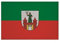 U24 Aufnäher Magdeburg Fahne Flagge Aufbügler Patch 9 x 6 cm