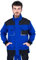 Veste de travail homme, Blouson de travail, Multi Poches, Grande Taille S - XXXL, Manteau de travail, Bleu/Noir/Rouge, Haute qualité Vetement (S, Bleu)