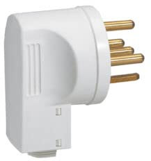 Legrand 055157 Fiche avec Serre-câbles, 3P+N+T, 20A