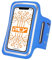 REY Brazalete Deportivo Reflectante S para Smartphones Desde 3,5 hasta 4, en Color Azul
