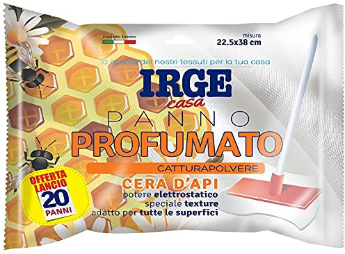 IRGE Staubtuch Bienenwachs 20 Stück, Mehrfarbig