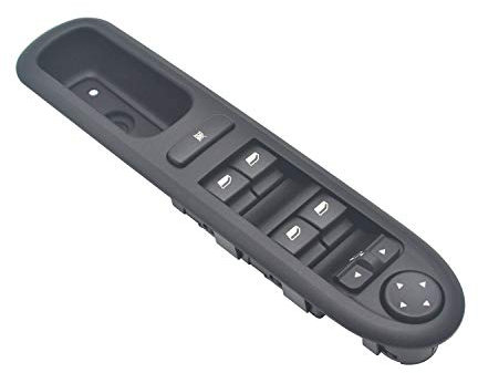 ZEALfix Interruptor Mando Elevalunas, Botonera de Ventana 6554.ER para P 407 6D 6C 6E