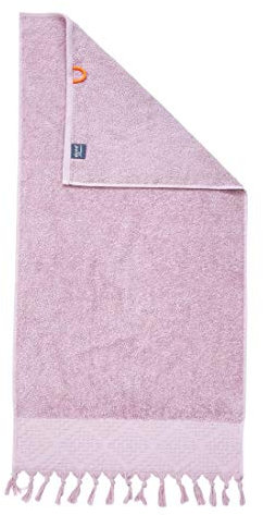 Handtücher mit Fransen für´s Bad - Done Provence BOHÈME - Handtücher Größe 50 x 100 cm - 4 Farben - 100% Baumwolle, Done:Old rosé 2706