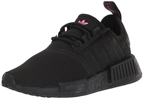 Adidas Damen NMD_r1 Sneaker, Core Black/Core Black/Solar Pink, 40 EU