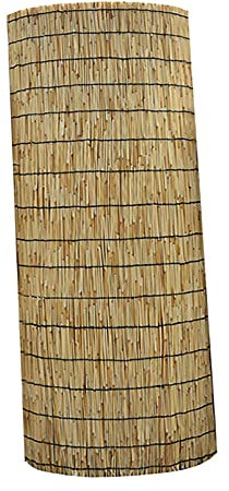 Takeashi Paravento in Canna Naturale, Canne di Bambu per Esterno, Pannello Privacy Recinzione in bambù, Filtraggio della Luce, Decorazioni per La Casa, Protezione delle Piante, per Patio, Balcone