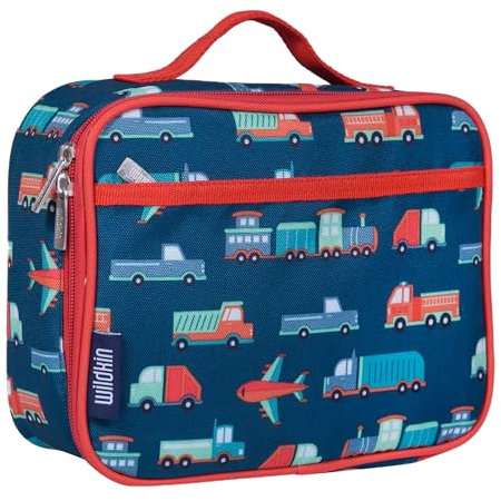 Wildkin Lonchera aislada para niños, duradera y reutilizable para la escuela y viajes, transporte