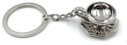 H-Customs Tazza da tè con piattino antico, argento