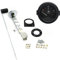 CENPEK Medidor de combustible 2 pulgadas 52 mm Medidor de nivel de combustible universal para automóvil con sensor de combustible digital LED E-1/2-F Puntero de rango 12V para barco SUV