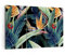 Moderne Impression sur Toile Plantes Tropicaux Fleur Image Tableau Decoration Murale 105x70cm Deco Cadre Décoration Salon Chambre Triptyque 3 parties Tableaux Decoratifs Muraux Art Wall CE105x70-5093