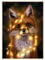 fuepsfup 5D Diamond Painting Kits für Erwachsene Fuchs Diamant Pianting für Anfänger Tiere Diamant Kunst Kits DIY Diamant Full Drill Malen nach Zahlen Home Wanddekoration (30,5 x 45,7 cm)