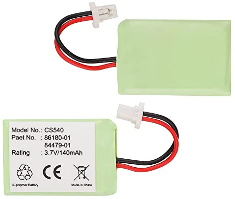 E-yiiviil Replacement Battery CS540 Compatible with Plantronics Savi CS540, CS540A 84479-01 86180-01 Wireless Headset Headphones