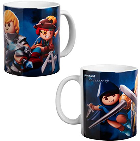 Playmobil Novelmore Tasse - Ritter Kaffeetasse Becher Kaffeebecher aus Keramik 320 ml