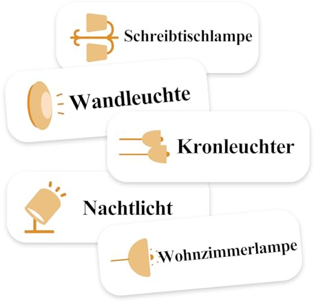NIIMBOT D110/D11/D101 Etiketten Selbstklebend | Aufkleber Schalter,160 Etiketten Pro Rolle,Ideal für Schule,Zuhause, Büro, Kleine Unternehmen