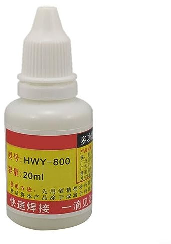 20 ml Edelstahl Flussmittel Lötpaste Flüssiges Schweißlötwerkzeug HWY-800 Lötmittel