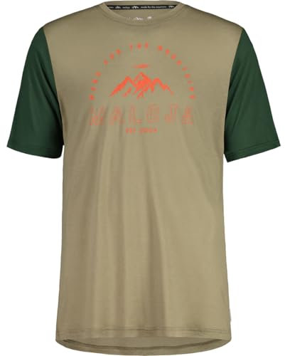 Maloja Herren KalmbergM. Trail T-Shirt, Oak Multi, XL