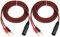 Zerthaus 2X XLR to Banana Speaker Cable,XLR 3 Pin Male to Dual Banana Plugs Audio Cable, Gold-Plated 4mm Plug to XLR3 Pro HiFi