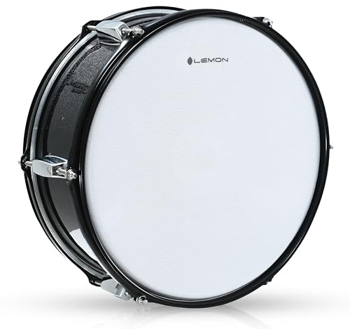 Lemon T950 Electronic Snare Drum - 13x5 Dual-Zone Mesh Head & Rim Trigger Pad, Acoustic-Style Wood Shell, Adjustable Tension, Fits Most Electronic Drum Modules (TRS), Quiet Practice for E-Drum Kits