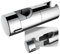 JOHO Universal Handbrause Halterung, Verstellbar Brausehalter Duschhalterung für Duschsäulen Duschstange mit einem Durchmesser von 22-25 mm Chrom