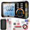 ANENG Multimeter,4000 Counts,TRMS Voltmeter,Auto Range,Digitalmultimeter,Misst AC/DC,NCV,Spannung,Diode,Widerstand,Kontinuität,Kapazität,Temperatur(Schwarz)