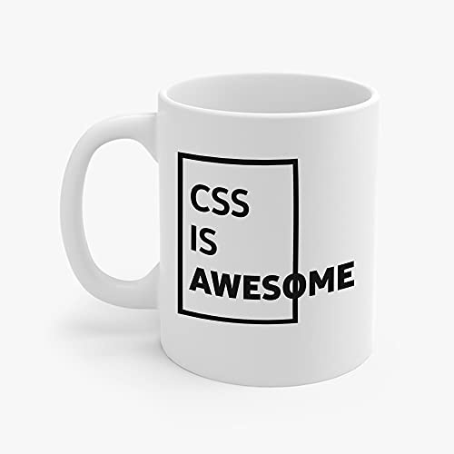 Tasse CSS Ist EIN Großartiger Programmierer, Web-Frontend-Entwickler Kaffeebecher Premium Keramik-Tasse Lustig Weihnachtstasse Für Mit Henkel Arbeit Geschenk 330ML