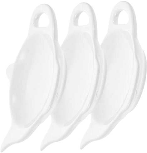 SHOWERORO 3pièces Support pour Sachets De Thé Usagés Plateau à Sachets De Thé Céramique Repose-sachets De Organiseur De De Dessous De Délicat