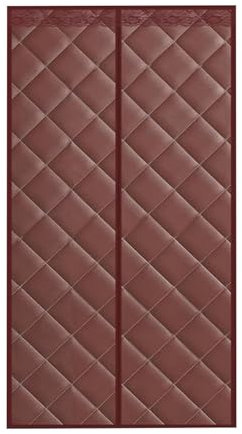 YXEHZ Thermo Türvorhang Kälteschutz Winter Verdickter Türvorhang Thermovorhang Tür Kälteschutzvorhang Geeignet Zur Abdichtung in Schlafzimmern Und Küchen(1.4x2.3m)