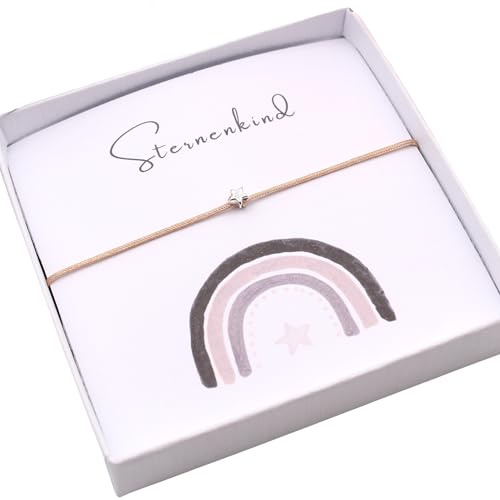 Sternenkind Armband - Andenken und Symbol der Erinnerung an Fehlgeburt | hübsch verpackt mit Karte in einer Schmuckschachtel