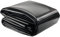 PVC-Teichfolie, strapazierfähig, 0,5 mm, wasserdicht, HDPE-Teichfolie für Fischteiche, Wasserspiele, Bachläufe, Springbrunnen, Wasserfälle und Wassergärten, Schwarz, 1 x 4 m
