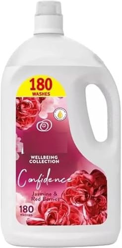 Jasmine & Red Berries Fabric Conditioner, 3.6L, 180 Washes, Dermatologically Tested