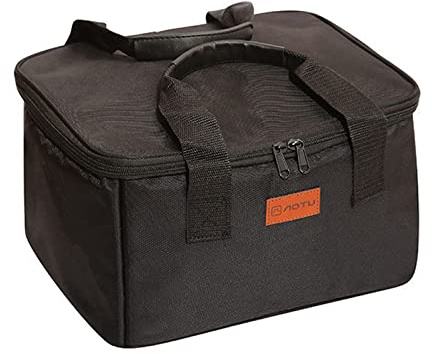 Outdoor-Camping-Organizer, tragbar, Picknick-Geschirr, Tragetasche, Aufbewahrungstasche für Wandern, Reisen, Picknick, Camping, Kochgeschirr, Tasche, Geschirr-Organizer, Zubehörbehälter
