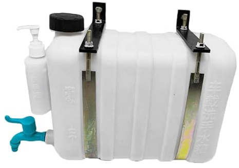 Milageto Réservoir d'eau pour Camion 14 litres, Réservoir Portable, Cuve à Eau en PP Épais, Gain de Place, 47 x 29 x 16 cm, Accessoires Polyvalents pour Remorques, Camping-Cars