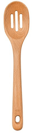 Oxo Wooden Spoon with Slits, Brown