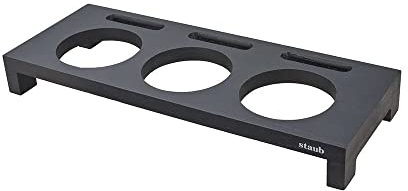 STAUB Mini Cocotte Stand, Cast Iron, Black, 42 x 16 x 5 cm