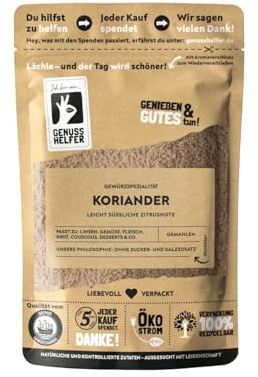 Bremer Gewürzhandel Koriander, ganz, Koriandersamen zum Kochen und Backen, 75g