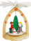 Weihnachtspyramide Erzgebirge Richard Glässer Seiffen Wärmespiel Familie mit Hunden, 01711