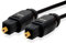 BIGtec 0,5m Toslink Kabel optisches digital Audio-Kabel SPDIF Digitalkabel HiFi ø 2,2mm LWL Lichtwellenleiter Glasfaserkabel Heimkino Soundbar Verstärker Stereoanlage